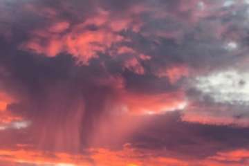 Atardecer de este domingo en Telde/Jesús Ruiz Mesa.